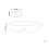 Beliani Countertop Basin TIRIG 600 x 390 mm Ceramic Black 3