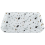 Beliani Countertop Basin NULES 610 x 350 mm Ceramic Terrazzo Effect White 4
