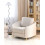Beliani Armchair TROSA Fabric Light Beige 4