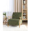 Beliani Armchair LESJA Fabric Green 2