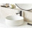 Beliani Countertop Basin CALIG  360 mm Ceramic White 2