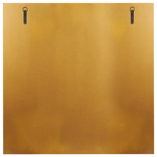 Beliani Wall Mirror COOLE 80 cm 80 cm Gold 1