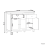 Beliani 3 Door Sideboard ATOCA Off-White 3