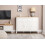 Beliani 3 Door Sideboard ATOCA Off-White 2