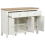 Beliani 3 Door Sideboard ATOCA Off-White 4