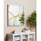 Beliani Wall Mirror COOLE 80 cm 80 cm Gold 2