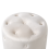 Beliani Pouffe COROLLA Velvet Off-White 2