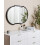 Beliani Wall Mirror MICHERY 60 cm 90 cm Black 2