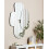Beliani Wall Mirror VOUZON 80 cm 120 cm Silver 2