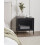 Beliani Bedside Table OSSETT Metal Black 2