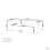 Beliani Modular Sofa 2 Seater FALSTERBO Corduroy Off-White 7