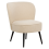 Beliani Armchair VOSS Boucle Light Beige 7