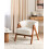 Beliani Armchair SKEI Boucle White 3