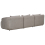 Beliani Corner Sofa 3 Seater SVANSELE Fabric Taupe Right Hand 5