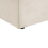 Beliani Ottoman HELLNAR Velvet Light Beige 5