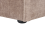 Beliani Ottoman HELLNAR Fabric Light Brown 3