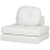 Beliani Single Sofa Bed OLDEN Corduroy Off-White 5