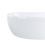 Beliani Countertop Basin OMOA 480 x 340 mm Ceramic White 8