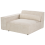 Beliani Corner Seat HELLNAR Velvet Light Beige Right Hand 4