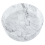 Beliani Countertop Basin MANIS  400 mm Ceramic White Marble 2