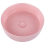 Beliani Countertop Basin GUDAR  370 mm Ceramic Pink 8