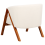 Beliani Armchair SKEI Boucle White 2