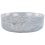 Beliani Countertop Basin GUDAR  370 mm Ceramic Grey Concrete Effect 8