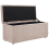 Beliani Storage Ottoman OREM Fabric Beige 4