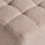 Beliani Pouffe KANSAS Boucle Beige 6