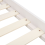 Beliani Bed without Headboard BERRIC 180 x 200 cm (EU Super King) White 5