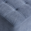 Beliani Pouffe KANSAS Fabric Blue 5