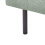 Beliani Ottoman VINTERBRO Fabric Light Green 2