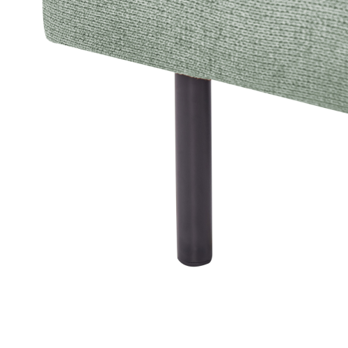 Beliani Ottoman VINTERBRO Fabric Light Green 1