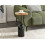Beliani Side Table OASIS Metal Brown/ Black 2