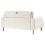 Beliani Sofa 2 Seater TUVE Fabric Off-White 6