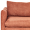 Beliani Sofa 3 Seater VINTERBRO Chenille Golden Brown 6