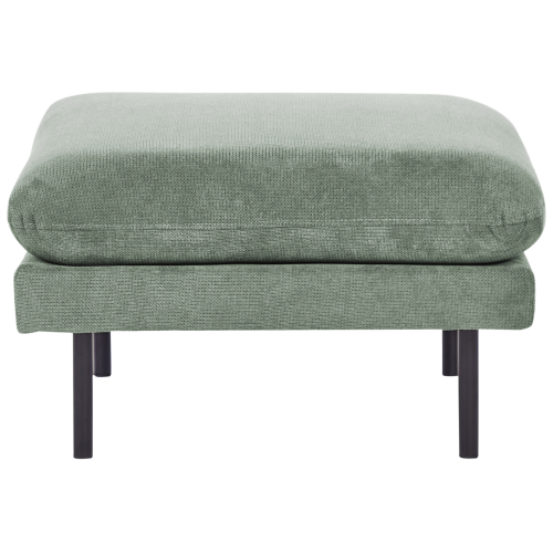 Beliani Ottoman VINTERBRO Fabric Light Green 1
