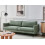 Beliani Sofa 3 Seater VINTERBRO Fabric Light Green 2