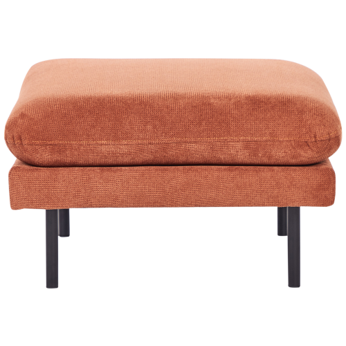 Beliani Ottoman VINTERBRO Chenille Golden Brown 1