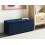 Beliani Storage Ottoman OREM Fabric Navy Blue 2