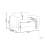 Beliani Armchair ASKIM Boucle White 3