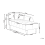 Beliani Left-Hand Chaise Longue IVRY Velvet Grey 3