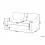 Beliani Sofa 3 Seater RONNEBY Fabric Beige 3