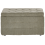 Beliani Storage Ottoman MICHIGAN Fabric Olive Green 4