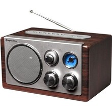 Vintage RADIO de salon ROADSTAR HRA-1345US/WD USB/SD/MP3-portilla