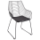 Beliani Set of 2 Dining Chairs ANNAPOLIS Metal Black 2