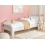 Beliani Bed Pine Wood ROYAN 90 x 200 cm (EU Single) White 2