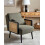 Beliani Armchair ORUM Fabric Dark Green 2