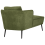 Beliani Right-Hand Chaise Longue ARTHEZE Fabric Green 5