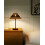 Beliani Table Lamp MOMBA Paper Rope Black 2